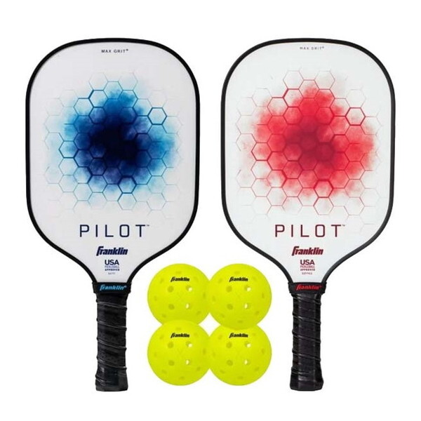 フランクリン ピックルボール PILOT PP 2 PLAYER SET K4-59812 Franklin [パドル&ボールセット] Franklin フランクリン ピックルボール PILOT PP 2 PLAYER SET K4