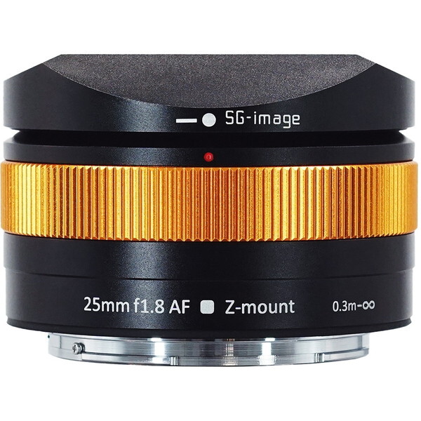 SG-image SG AF25mm F1.8 Z C (O) �I�����W [�P�œ_�����Y (�j�R��Z�}�E���g)]
