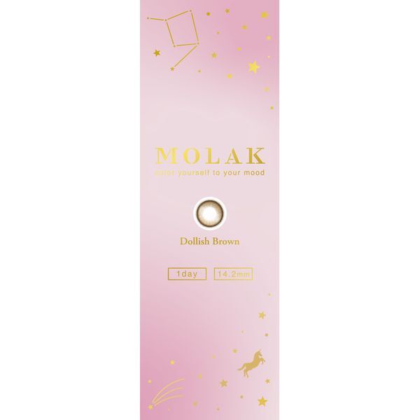 PIA MOLAK 1DAY 10������ �h�[���b�V���u���E�� (�x����) -6.00 �J���[�R���^�N�g�����Y