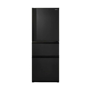 AQUA AQR-V37N-K ウッドブラック Delie [冷蔵庫 (368L・右開き