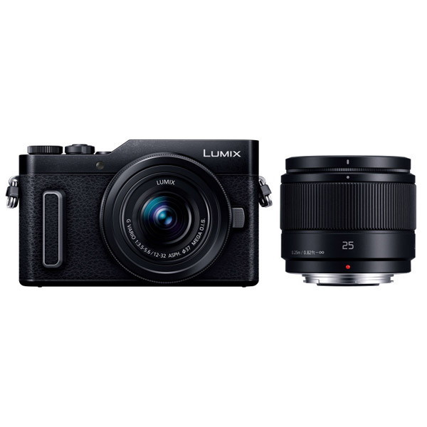 PANASONIC DC-GF10W-K ブラック LUMIX GF10 ダブルレンズキット