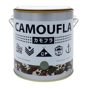 ニッペ カモフラ オリーブドラブ 1kg [水性塗料]