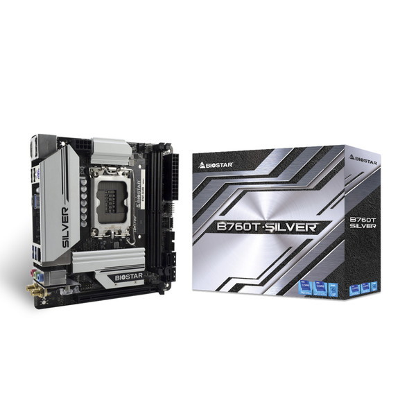 BIOSTAR B760T-SILVER [マザーボード] | 激安の新品・型落ち