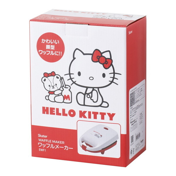 スケーター EWF1 キティ&タイニーチャム ワッフルメーカー | 激安の