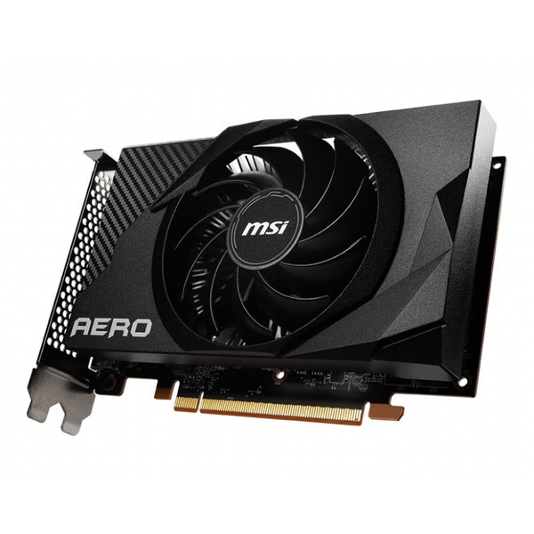 MSI Radeon RX 6400 AERO ITX 4G [グラフィックボード(PCI Exp 4GB