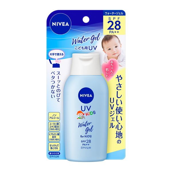 花王 ニベアUV ウォータージェル こども用 SPF28 | 激安の新品・型落ち