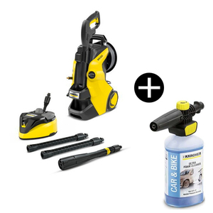 KARCHER(ケルヒャー) 1.603-540.0 K5 プレミアム サイレント 50Hz 高圧洗浄機 (東日本・50Hz専用) +  2.643-555.0 ウルトラフォームセット