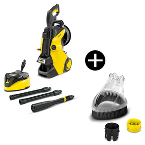 KARCHER(ケルヒャー) 1.603-540.0 K5 プレミアム サイレント 50Hz 高圧洗浄機 (東日本・50Hz専用) +  2.643-555.0 ウルトラフォームセット