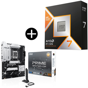 AMD Ryzen 7 9800X3D CPU + MSI MPG X870E CARBON WIFI マザーボード