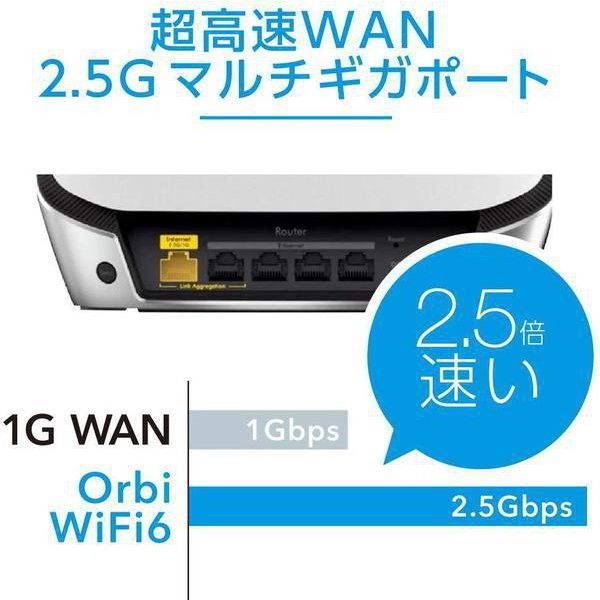 NETGEAR RBK852-100JPS Orbi AX6000 [トライバンドメッシュWiFi6