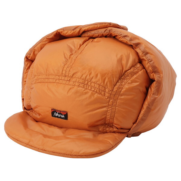 NANGA �i���K �}�E���e�����b�W �_�E���C���[�t���b�v MOUNTAIN LODGE DOWN EAR FLAP CAP R.ORG FREE NA2441-3B001-A N0002106