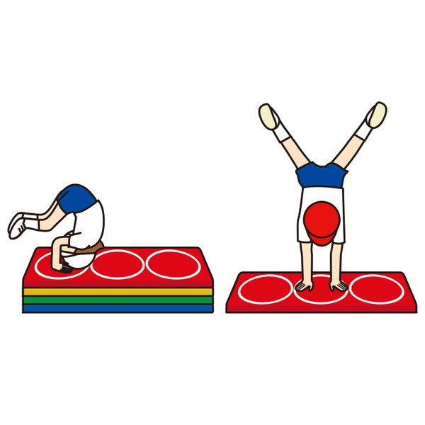 EVERNEW エバニュー EKM451 400 ミニマルチマット 黄 【法人限定