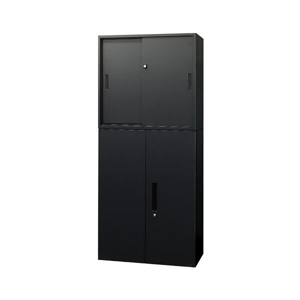 �y�@�l����z Netforce EA-8040-2H23R-W-BK �u���b�N Easembly (�C�[�Z���u���[) [���ˏ���2�i+���J������3�i�Z�b�g �X�`�[�� ��800×���s400]