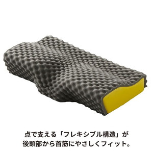 西川　Dots ドッツ　枕　首のこりやすい方へ　ヘルシーピロー 西川 睡眠ラボ ドッツ ヘルシーピロー 首のコリやすい方へ 点で