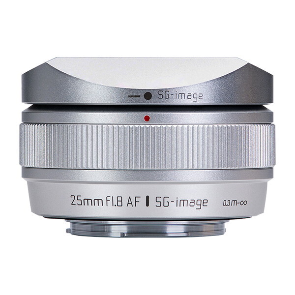 SG-image SG AF 25mm F1.8 X C (SV) [���������Y (�x�m�t�C����X�}�E���g)]
