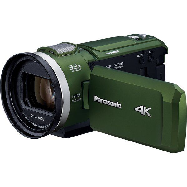 美品】Panasonic 4Kビデオカメラ＋高性能マイク - ビデオカメラ