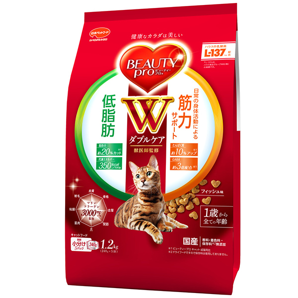 BEAUTY pro ビューティープロ　避妊・去勢後用1.4kg✖︎8袋セット Amazon.co.jp: ビューティープロ キャットフード キャット 避妊