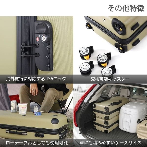 DODキャンパーノ・コロコーロ スーツケース CC1-514