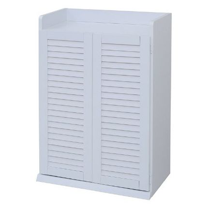 【新品・送料無料】シューズボックス 下駄箱 ルーバー 90タイプ ホワイト 新品・送料無料】シューズボックス 下駄箱 ルーバー 90タイプ ホワイト