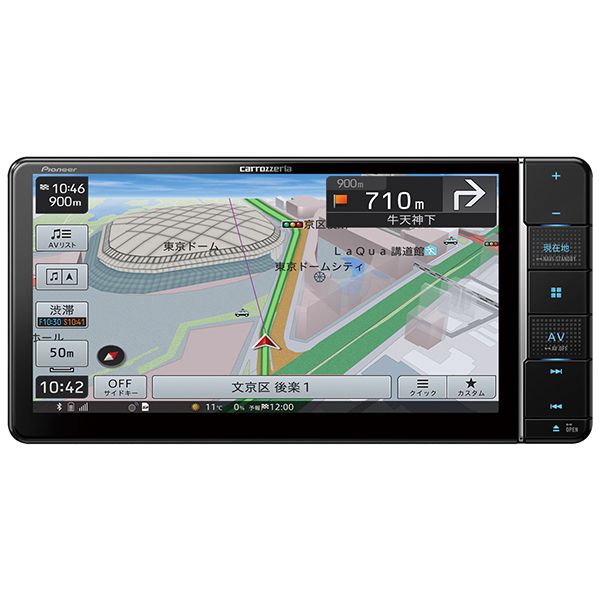 カロッツェリア AVIC-RZ902 メモリーナビ地図データ2018 PIONEER AVIC