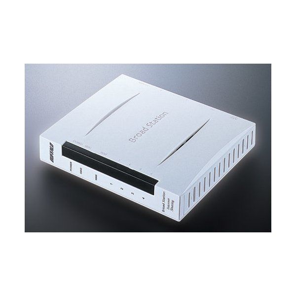 BUFFALO BBR-4HG [有線ブロードバンドルーター BroadStation