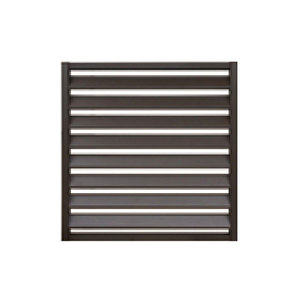 旭興進 アルミルーバーラティス4型 9090 ブラウン