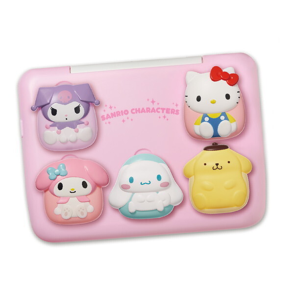 美品◾サンリオキャラクターズパソコン＆別売アダプター セガトイズ カメラでkawaii マウスできせかえ!サンリオ