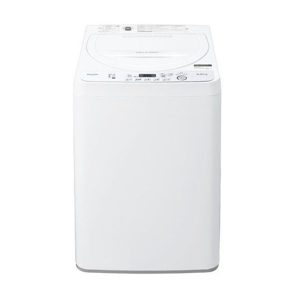 SHARP ES-GE5D ホワイト系 [全自動洗濯機(5.5kg)]