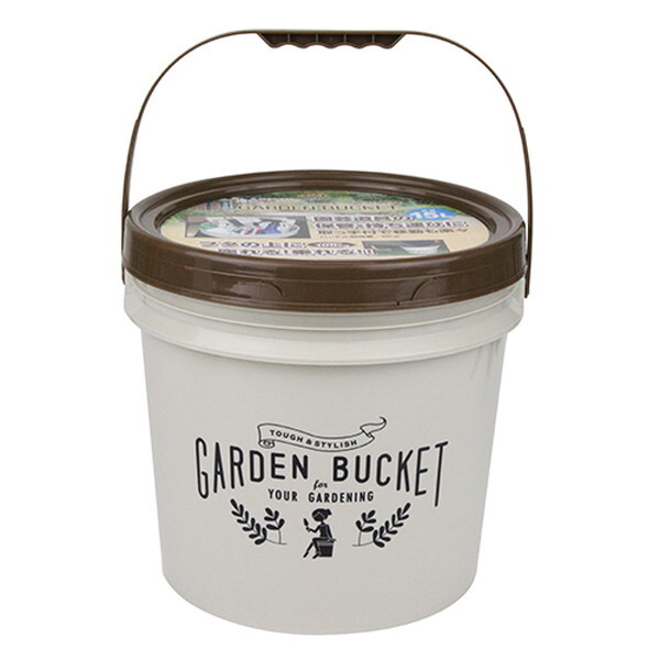 ZteB[3 GARDENBUCKET brown uE