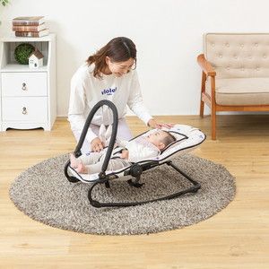 電池交換済※イラスト付きバウンサー グレー Amazon | CHOZAN