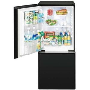 SHARP SJ-GD14F-B ピュアブラック [2ドア冷蔵庫(137L・左右