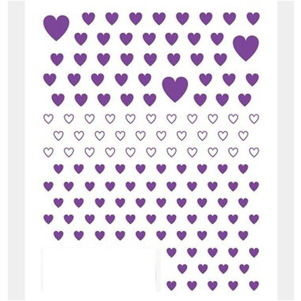 �C���O�J�����g TSUMEKIRA(�c���L��) �l�C���V�[�� es �J���[�n�[�g PURPLE(��) ES-CHT-004