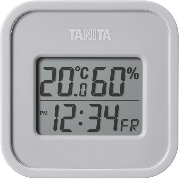 TANITA TT-588-GY ウォームグレー [温湿度計] 激安の新品・型落ち・アウトレット 家電 通販 XPRICE エクスプライス  (旧 PREMOA プレモア)
