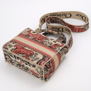 Christian Dior ディオール ハンドバッグ コーラル M0565OEGO M68E