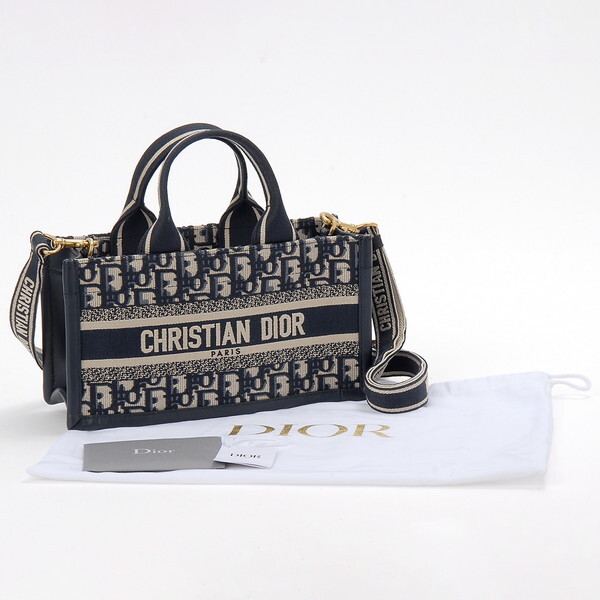 Christian Dior ディオール ハンドバッグ ネイビー M1326CZBB