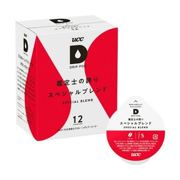 UCCドリップポッド24箱(288杯分) UCC ドリップポッド 鑑定士の誇り スペシャルブレンド 12個入