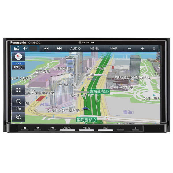 PANASONIC CN-HE02D Xg[_ HEV[Y [7V^Ch J[irXe[V 180mm]