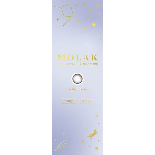PIA MOLAK 1DAY 10������ �h�[���b�V���O���[ (�x����) -9.50 �J���[�R���^�N�g�����Y