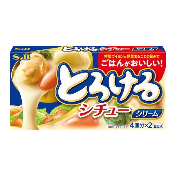 エスビー食品 S&B とろけるシチュー クリーム 140gx60
