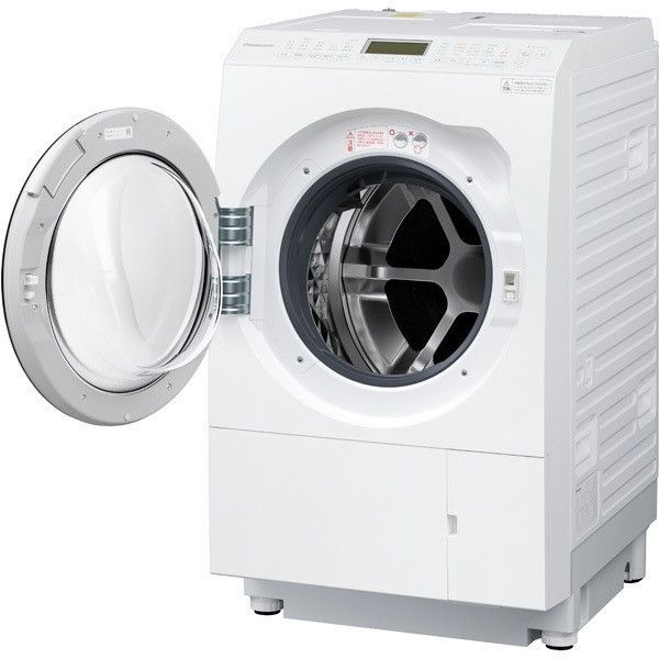パナソニック ななめドラム洗濯乾燥機 NA-LX127BL 22年製 12/6k 購入 【Panasonic Factory Refresh】ななめドラム洗濯乾燥機（左