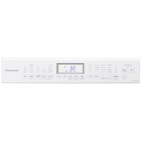 PANASONIC NA-LX127BR マットホワイト [ななめドラム洗濯乾燥機 (洗濯