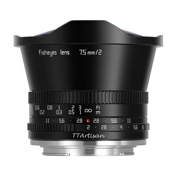 TTArtisan 7.5mm f/2 E (B) ブラック [交換レンズ(ソニーEマウント用