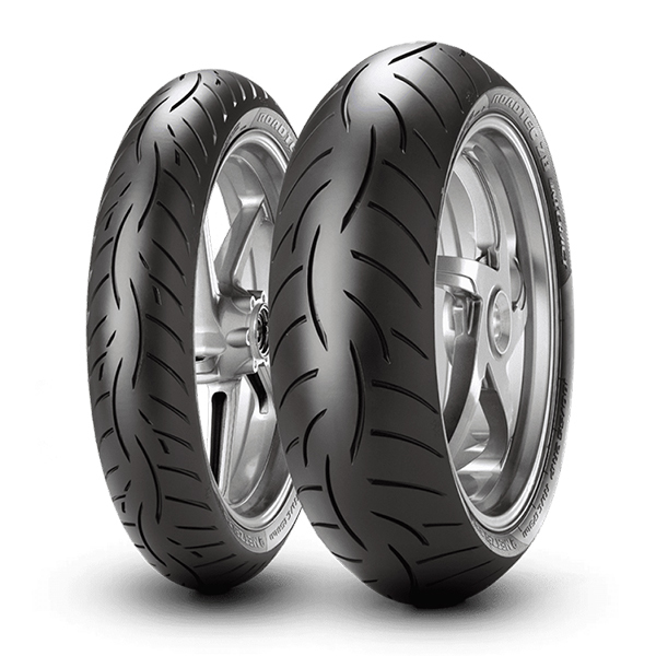 メッツァーラ　Z8　前後セット METZELER 2491400 ROADTEC Z8 INTERACT 120/70 ZR 18 M/C (59W