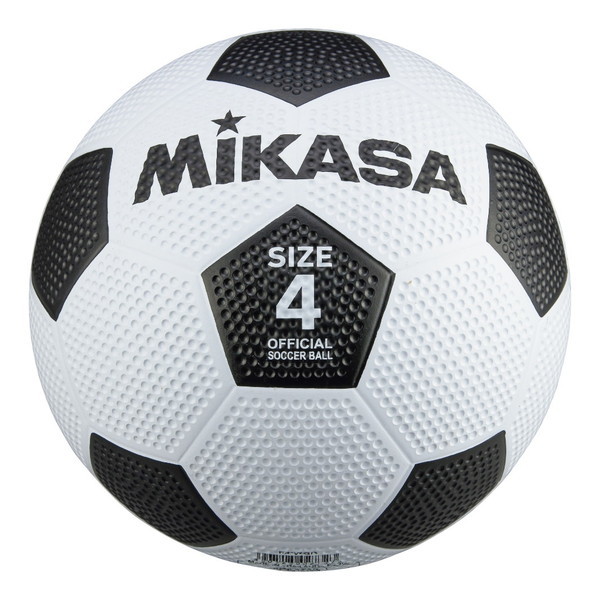 MIKASA F4-WBK サッカーボール 4号球(小学生) ゴム