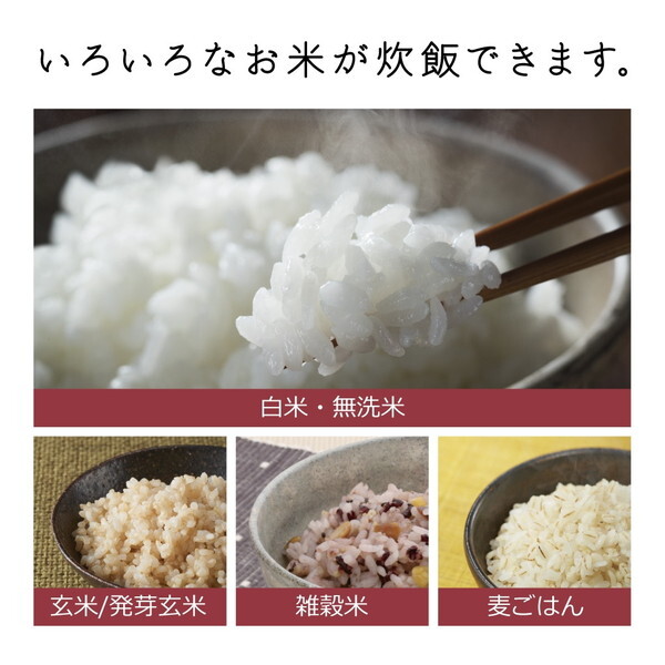 日立 RZ-A100HJ H チャコールグレー [IH炊飯器 (5.5合炊き)] | 激安の