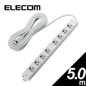 ELECOM T-WRMK3830LG/RS [EU RoHS指令準拠 雷ガード二重構造工事用タップ]