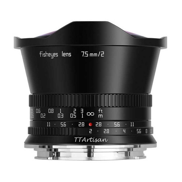 TTArtisan 7.5mm f/2 RF (B) ブラック [交換レンズ(キヤノンRFマウント