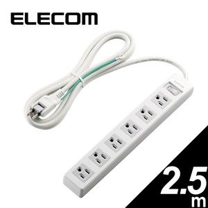 ELECOM T-WRM3230LG/RS [EU RoHs指令準拠 二重構造工事用タップ