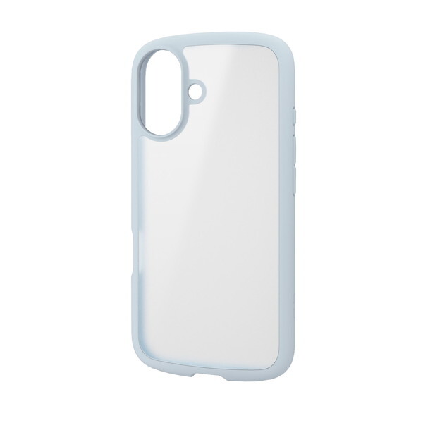 ELECOM PM-A24ATSLFCSBU ���C�g�u���[ [iPhone16 TOUGH SLIM LITE �n�C�u���b�h�P�[�X]