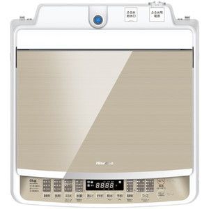 Hisense HW-DG80XH ホワイト/シャンパンゴールド [簡易乾燥機能付洗濯